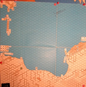 Oct II 41 Allied EOT dispositions: western and central Libya, Sicily, and Malta